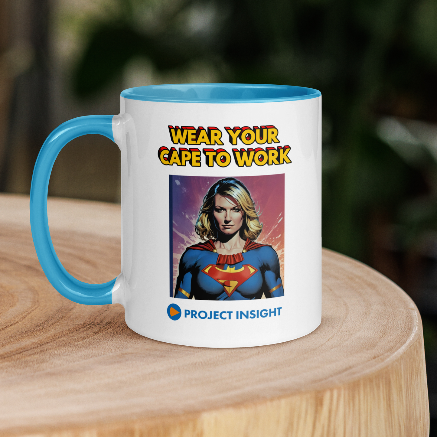 Wear Your Cape To Work – Custom Superhero Mug