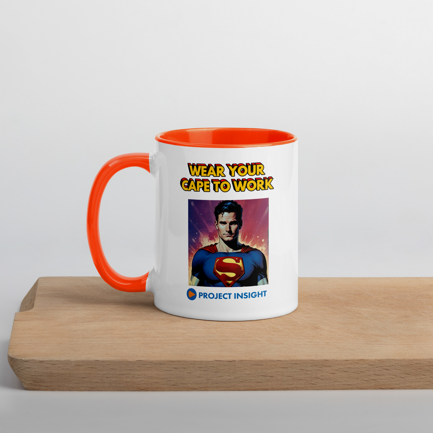 Wear Your Cape To Work – Custom Superhero Mug